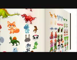 #18 untuk Need 3 quality fly-by animations of animated stickers on a page oleh rda58470ca963fd8