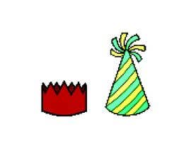 #38 для Design a selection of 8-bit colour, pixellated party hats от hsuadi