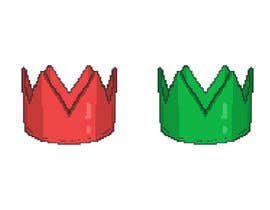 #37 for Design a selection of 8-bit colour, pixellated party hats af MeghaSharma07