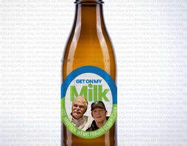 #65 for Product Label Design Milk Bottel by andresgoldstein