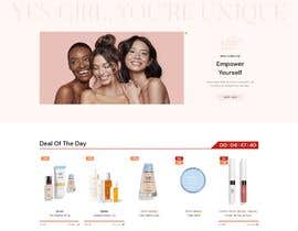 Nro 82 kilpailuun Website design for beauty brand! käyttäjältä faridahmed97x