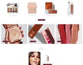 Nro 115 kilpailuun Website design for beauty brand! käyttäjältä Youssefgamal5