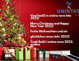#1 ， Create a Christmas / New Years greetings card 来自 mananthakur1555