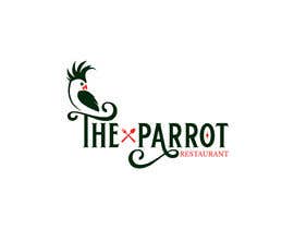 #186 untuk Minimalist modern logo design for restaurant named: The parrot restaurant oleh riddicksozib91