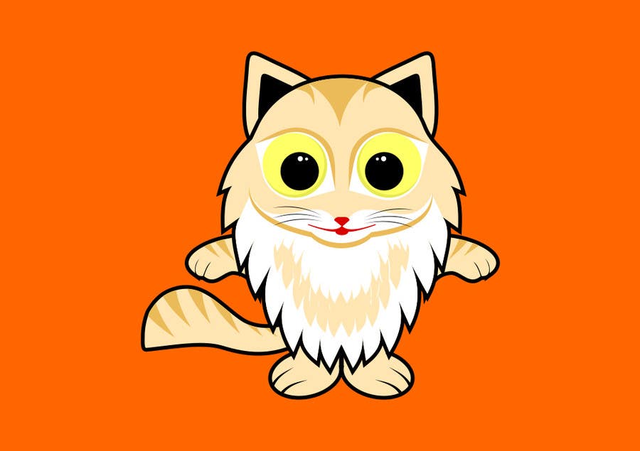 Proposition n°3 du concours                                                 Design a cute 3D animatable characters based on our cat.
                                            