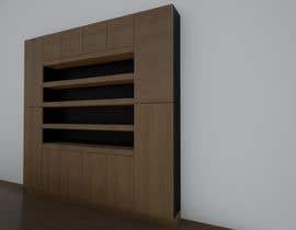#21 untuk Contemporary Stand Bookshelf with Doors/Cabinet oleh kathperezf