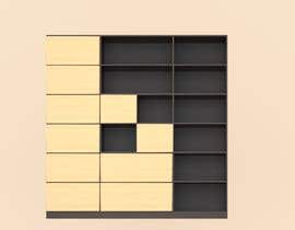 nº 20 pour Contemporary Stand Bookshelf with Doors/Cabinet par ahmedhmada1766 