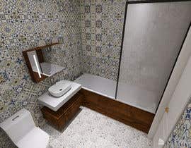 #16 for Make tile design for bathroom by spmarco84