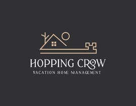 Nro 221 kilpailuun Logo Design for Hopping Crow Vacation Home Management käyttäjältä ramimh283
