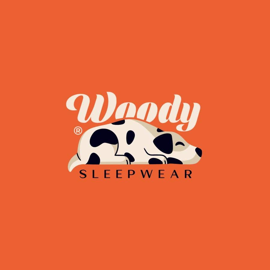 Kilpailutyö #360 kilpailussa                                                 Logo design - "Woody Sleepwear"
                                            