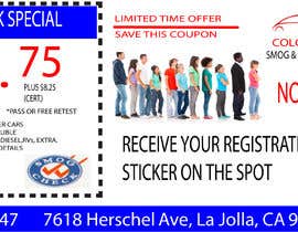 #8 for Coupon design for a service(Smog check) Design in Adobe illustrator or photoshop(Attached sample) by sanilkhan7457