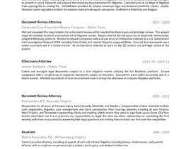 #7 for 3 resumes for a lawyer by Danyal940