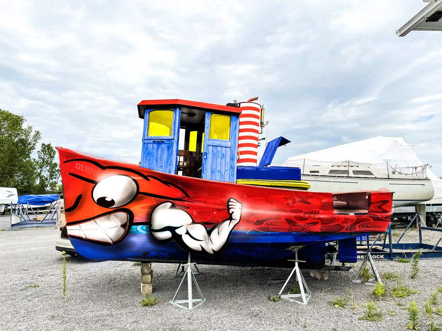 
                                                                                                                        Конкурсная заявка №                                            136
                                         для                                             Create Cartoon Character to be painted onto small tug boat
                                        