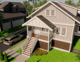 #15 pentru 3D exterior rendering for a house de către felixfortino
