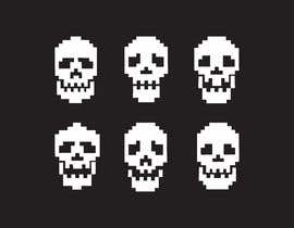 #25 untuk Pixel Skull Design oleh masudkings3