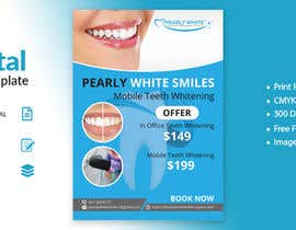 TRsadik75 tarafından Make a flyer for our Teeth Whitening Business ( canva template if possible) için no 167