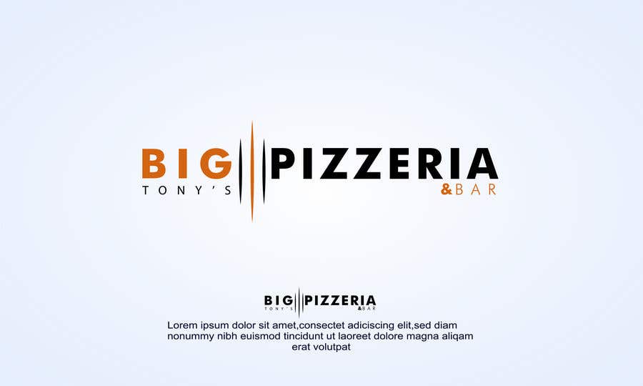 Penyertaan Peraduan #579 untuk                                                 Big Tony's Pizzeria & Bar
                                            