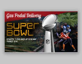 Nro 12 kilpailuun Gas Pedal Delivery Super Bowl käyttäjältä printexpertbd