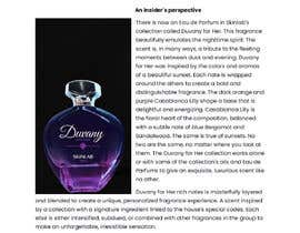 #26 pentru Create content for a perfume de către cfigueira9
