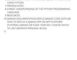 #16 za Django based web-app Development od tasali1033