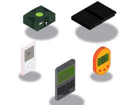 #44 Create PNG 3D icons of popular gadgets in the early 2000s with a touch of broken/rundown feel részére AdityaFathurr17 által