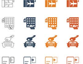 #38 para Design Icons for travel website por DesignStorm15