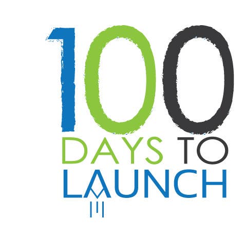 Konkurrenceindlæg #13 for                                                 Logo Design for 100 Days to Launch
                                            