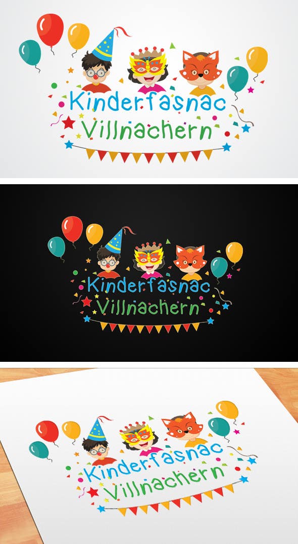 Penyertaan Peraduan #32 untuk                                                 Design a Logo for Kinderfasnacht Villnachern
                                            