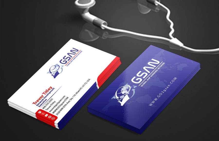 Penyertaan Peraduan #66 untuk                                                 Design some Business Cards for GSAN
                                            