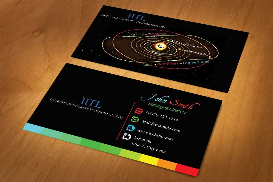 Natečajni vnos #56 za                                                 Design some Business Cards for an IT Marketing/SEO Company
                                            