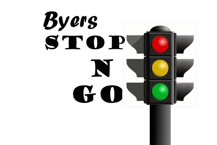 #118. pályamű a(z)                                                  Logo Design for Byers Stop N Go
                                             versenyre