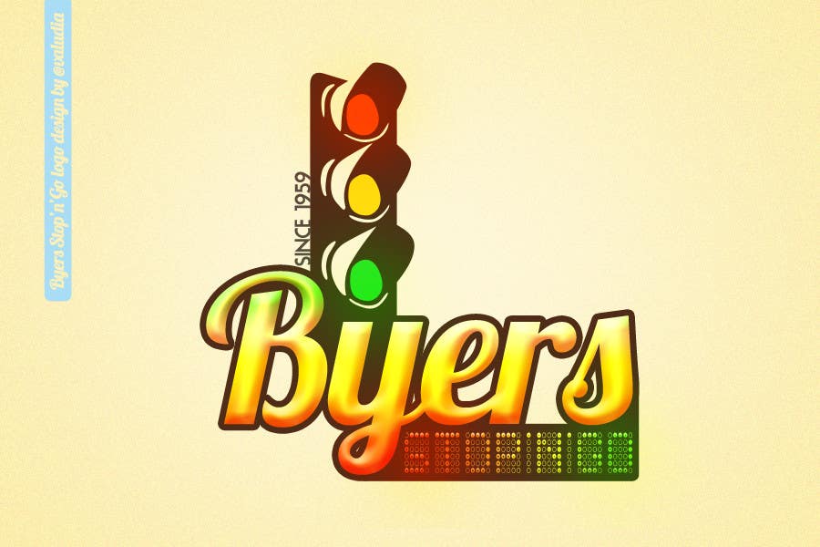 Příspěvek č. 19 do soutěže                                                 Logo Design for Byers Stop N Go
                                            