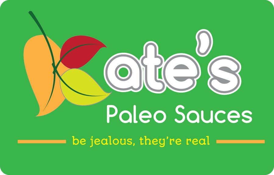 
                                                                                                                        Inscrição nº                                             53
                                         do Concurso para                                             Design a Logo for Kate's Paleo Sauces
                                        