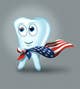 
                                                                                                                                    Icône de la proposition n°                                                4
                                             du concours                                                 Tooth with American flag
                                            