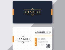 #58 for business card and Flyer for new restaurant by dibyoj