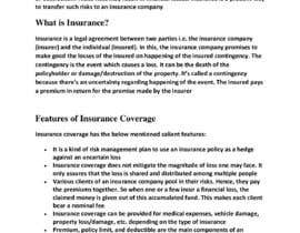 #19 cho Write an insurance article bởi Ismail9285