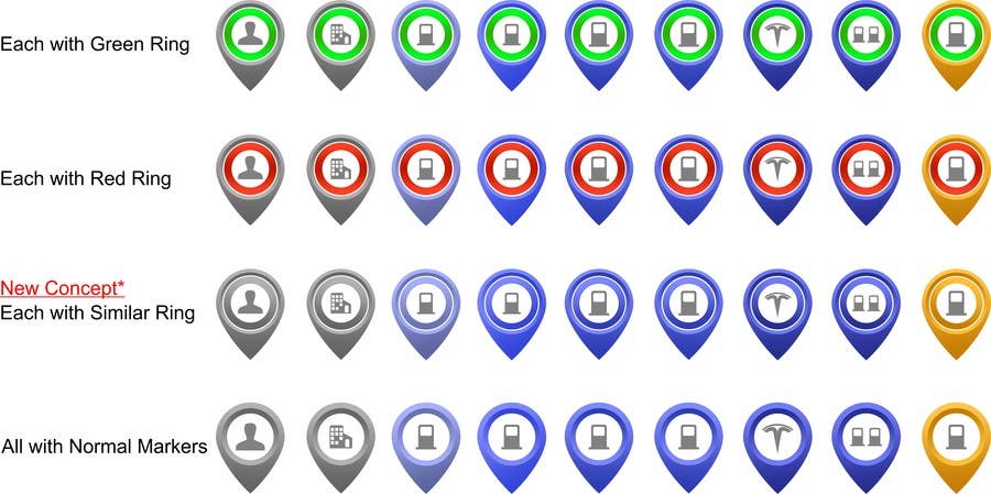 Proposition n°58 du concours                                                 Improve Icons for map markers
                                            