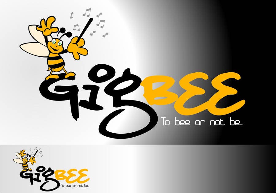 ผลงานการประกวด #221 สำหรับ                                                 Logo Design for GigBee.com  -  energizing musicians to gig more!
                                            
