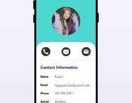 #22 for Design a 1 mobile profile  page for social personal feedback app af mzharifzainudin