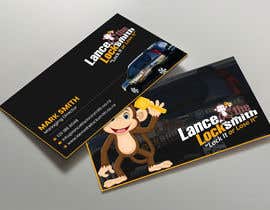 #225 za Lance the Locksmith Business Cards od Uttamkumar01