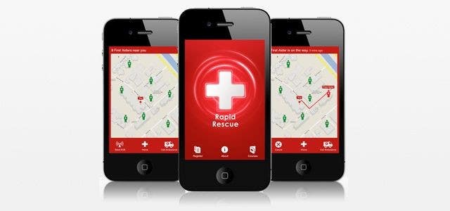 Kilpailutyö #8 kilpailussa                                                 Create an Android app to find nearby medical first responders
                                            