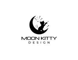 graficsneck tarafından Logo for website &quot;Moon Kitty Design&quot; için no 84
