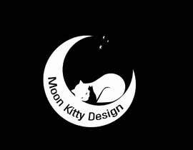 schaouki5045 tarafından Logo for website &quot;Moon Kitty Design&quot; için no 121