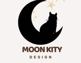 mnazrinaharuddin tarafından Logo for website &quot;Moon Kitty Design&quot; için no 63