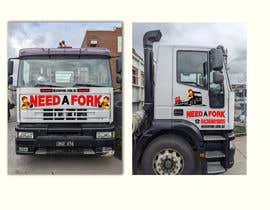 #93 for Signwriting layout for truck by gkhaus