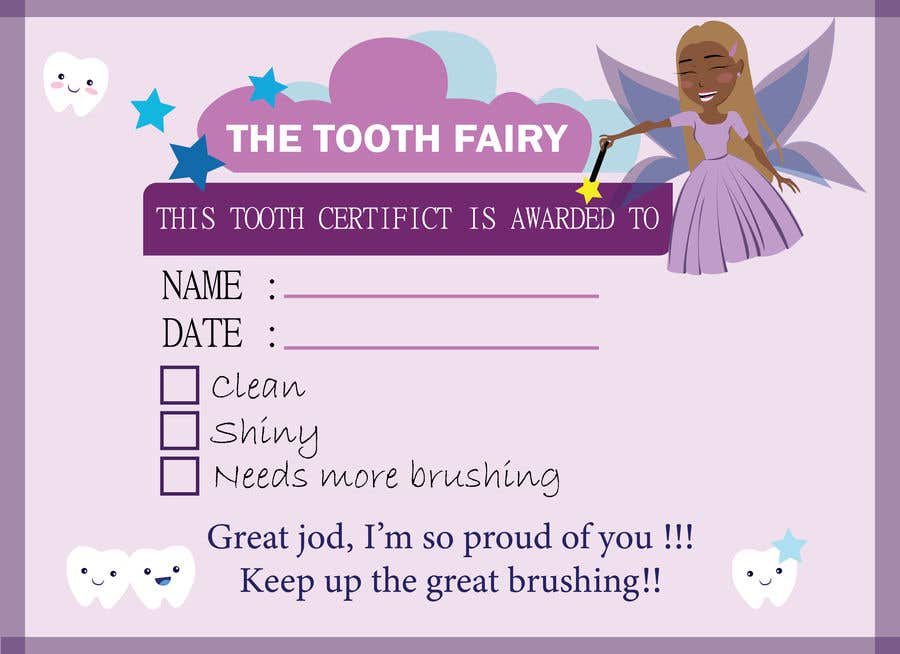 
                                                                                                                        Konkurrenceindlæg #                                            30
                                         for                                             Tooth Fairy Certificates
                                        