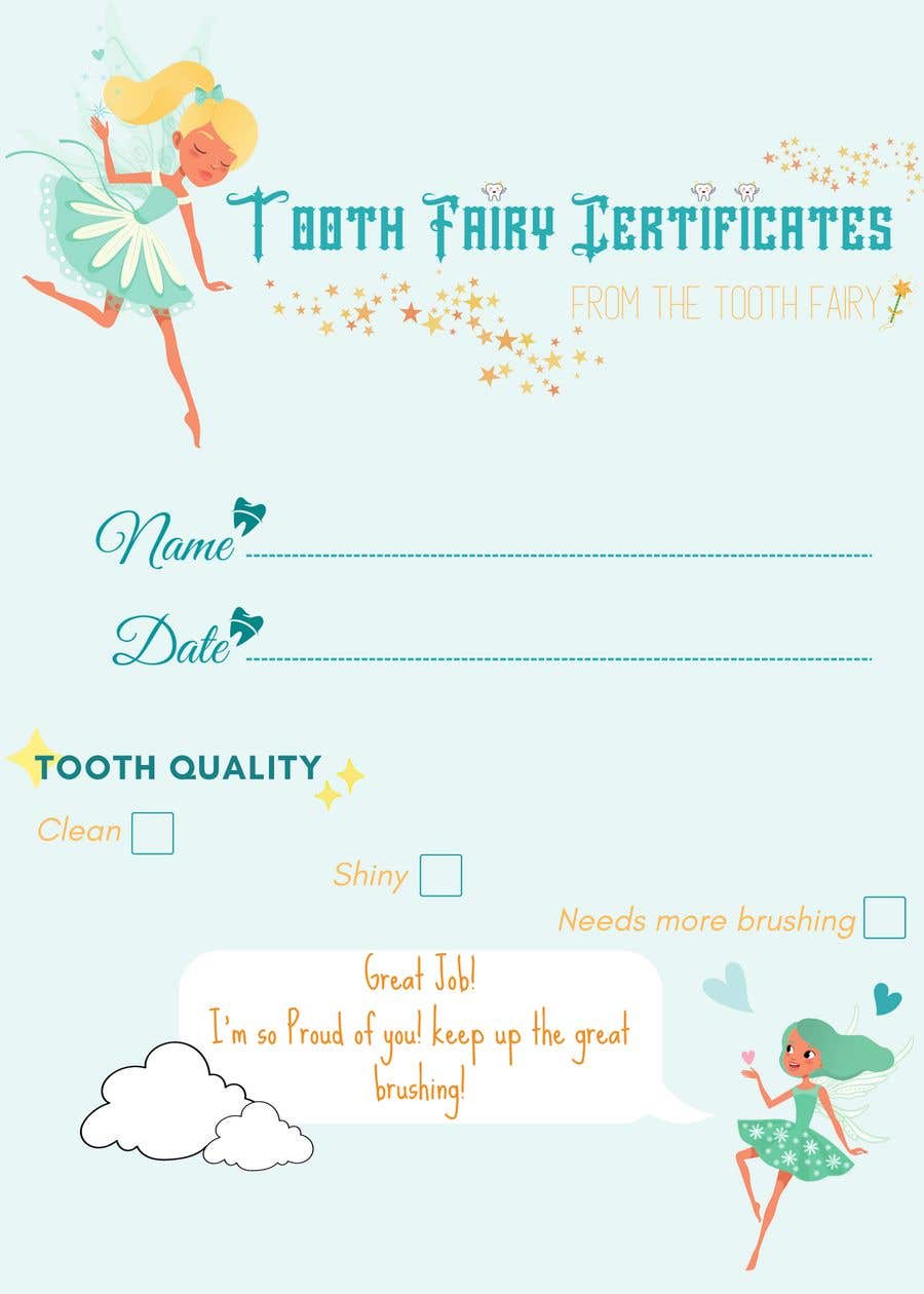 
                                                                                                                        Konkurrenceindlæg #                                            7
                                         for                                             Tooth Fairy Certificates
                                        
