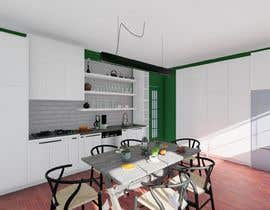 axelcoolsoft tarafından I need a 3D kitchen inside pictures of a house in different point of view için no 59