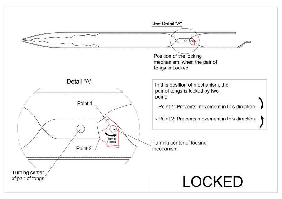 
                                                                                                                        Bài tham dự cuộc thi #                                            20
                                         cho                                             Locking mechanism Design for a pair of tongs
                                        