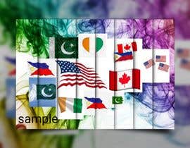 #21 per Picture of Flags for a Custom Puzzle da SaniyaSuria